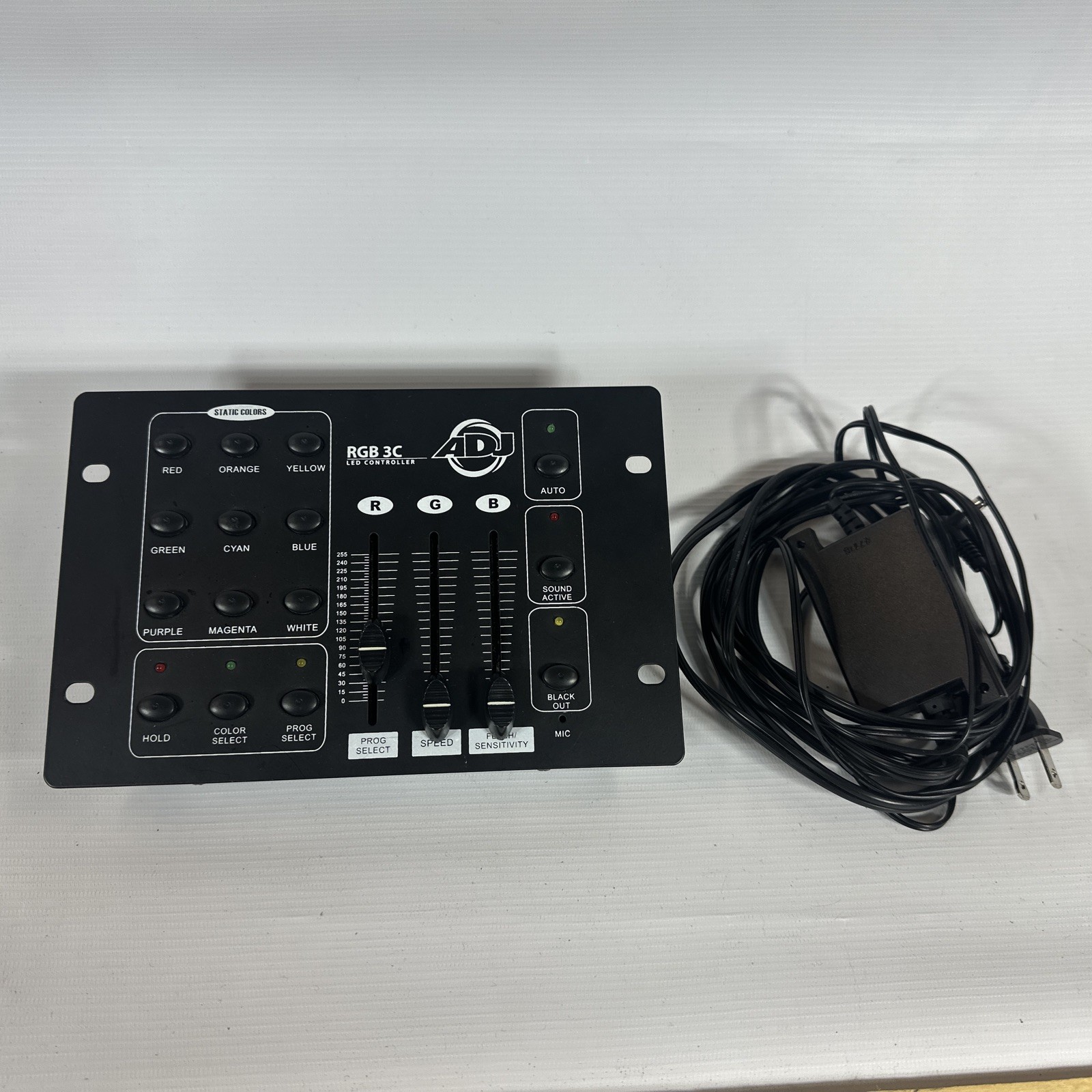 American DJ RGB 3C | 3-Channel DMX Controller for RGB LED Fixtures