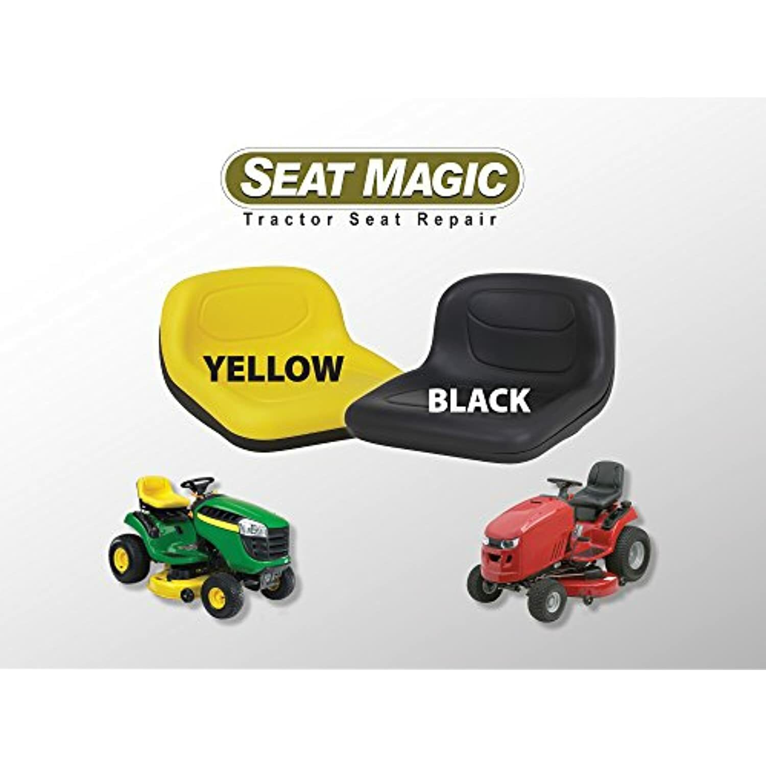 Good Vibrations Tractor Seat Repair Kit-Black