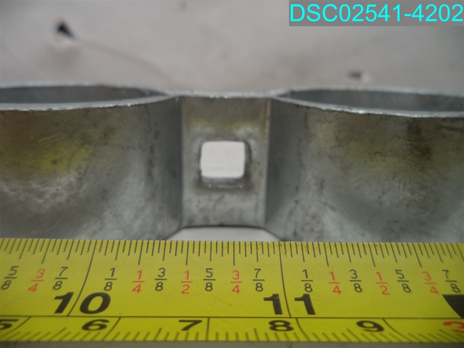 QTY=48: 1-5/8" Chain Link Galvanized Saddle Clamps