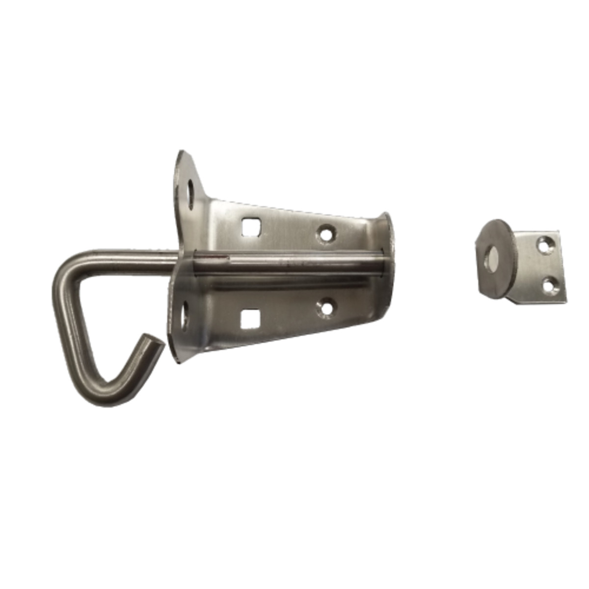 4 1/2" x 2 1/2" Gate Door Heavy Duty Stainless Steel Slide Lockable Bolt Latch