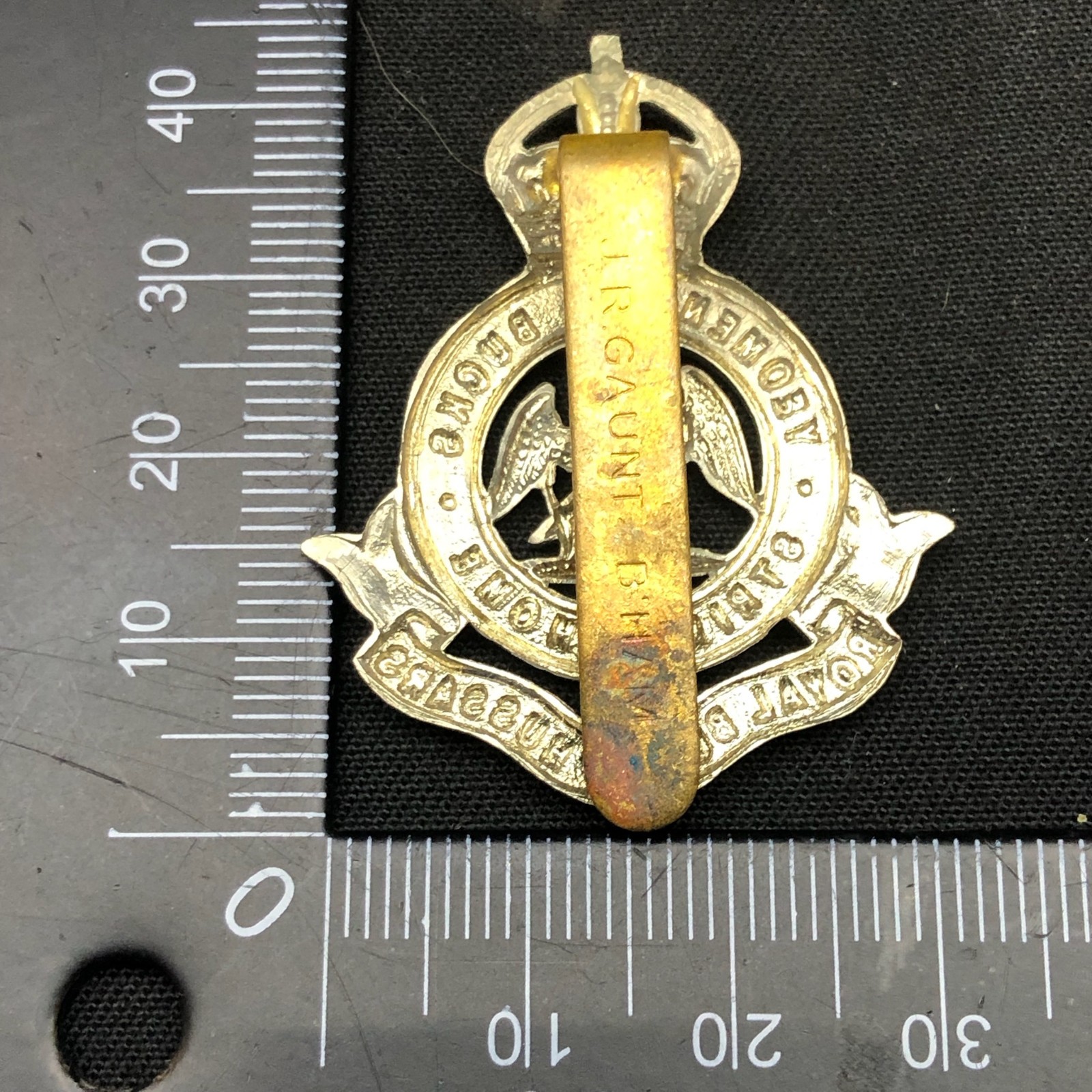British Army Military Cap Badge - Royal Bucks Hussars