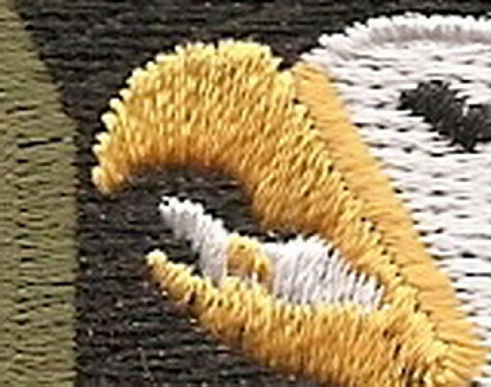 #346 US ARMY 101ST AIRBORNE PATCH YELLOW STRIPE TONGUE