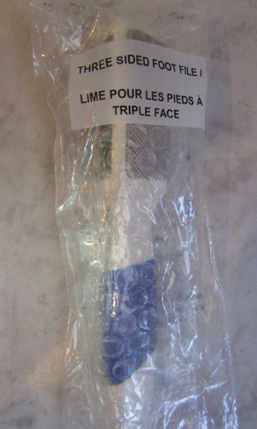 AVON THREE-SIDED FOOT FILE FOOTWORKS NIB SEALED