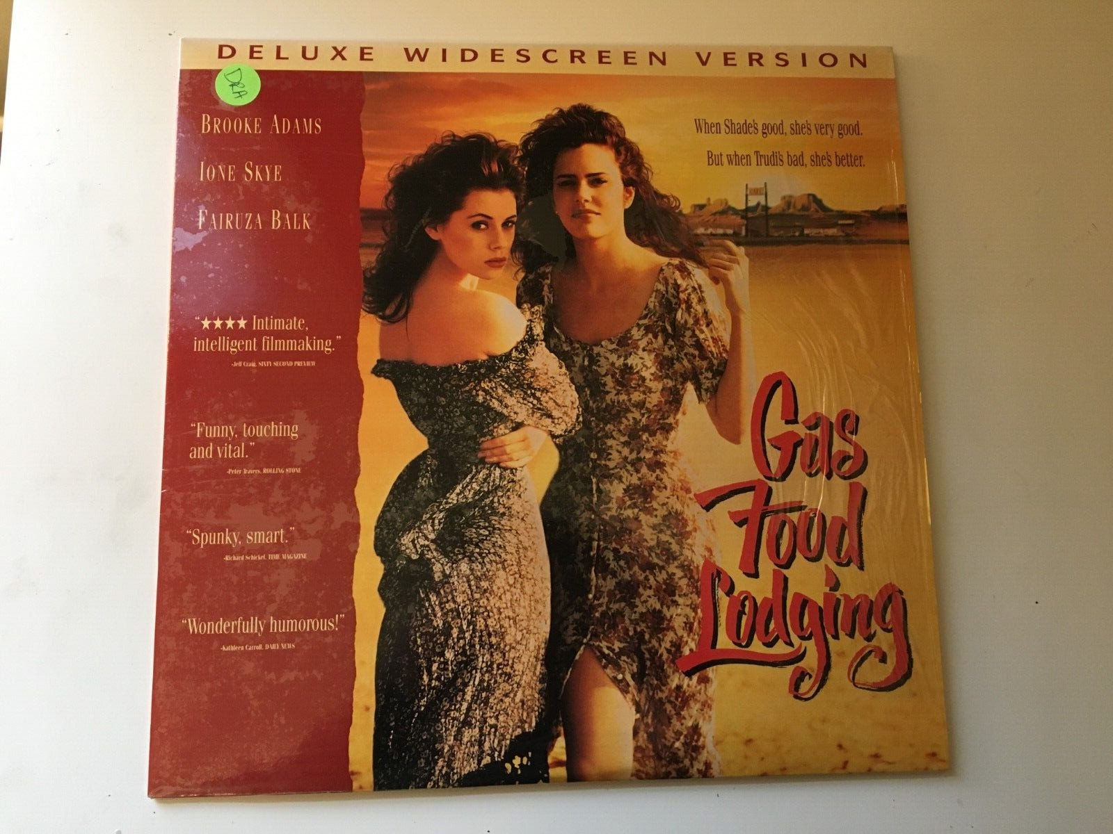 Gas Food Lodging Widescreen Laserdisc 1992 Clean - Ships Free - US Seller