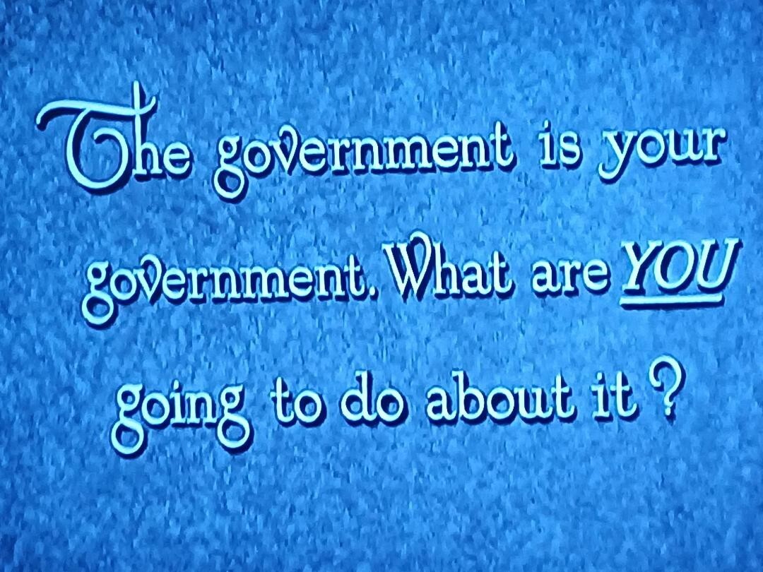 Your Government # 10 - 8 x 10 Tee Shirt Iron On Transfer from Scarface 1931