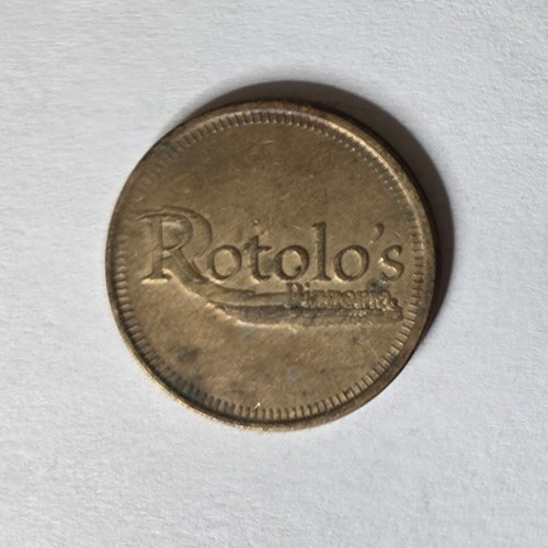 Rotolo's Pizzeria Baton Rouge, LA Arcade Game Token 24mm