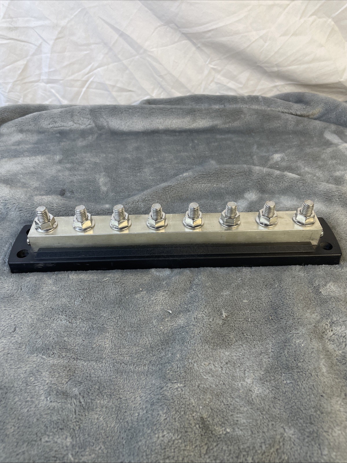 Blue Sea 2107 PowerBar 600A Cable Connector BusBar Common Bus AC DC 8 Stud