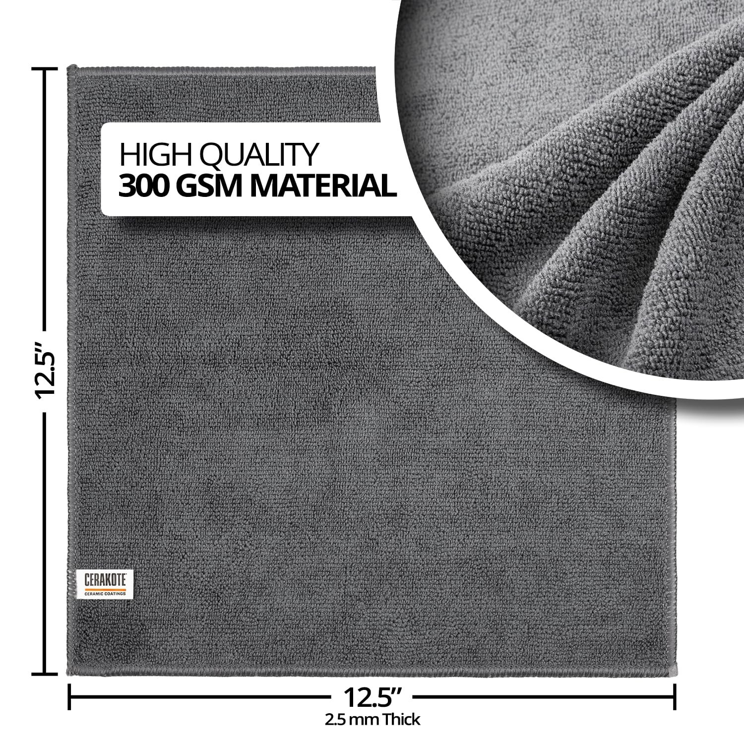 Microfiber Towels (12 Pack) - Cleaning and Application Towels Durable Microfi...