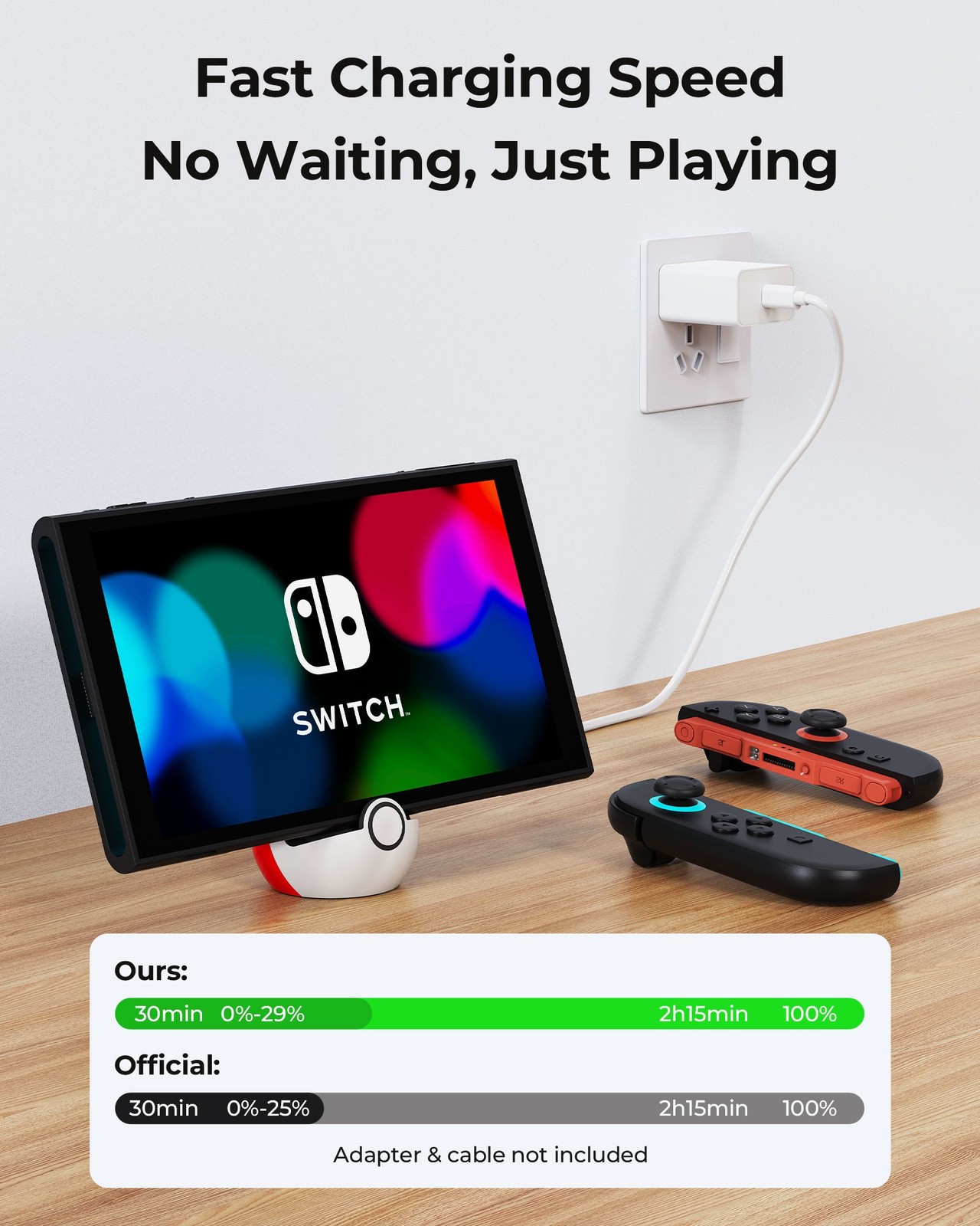 2025 Charging Charger Dock Stand Console Docking Station For Nintendo Switch 2