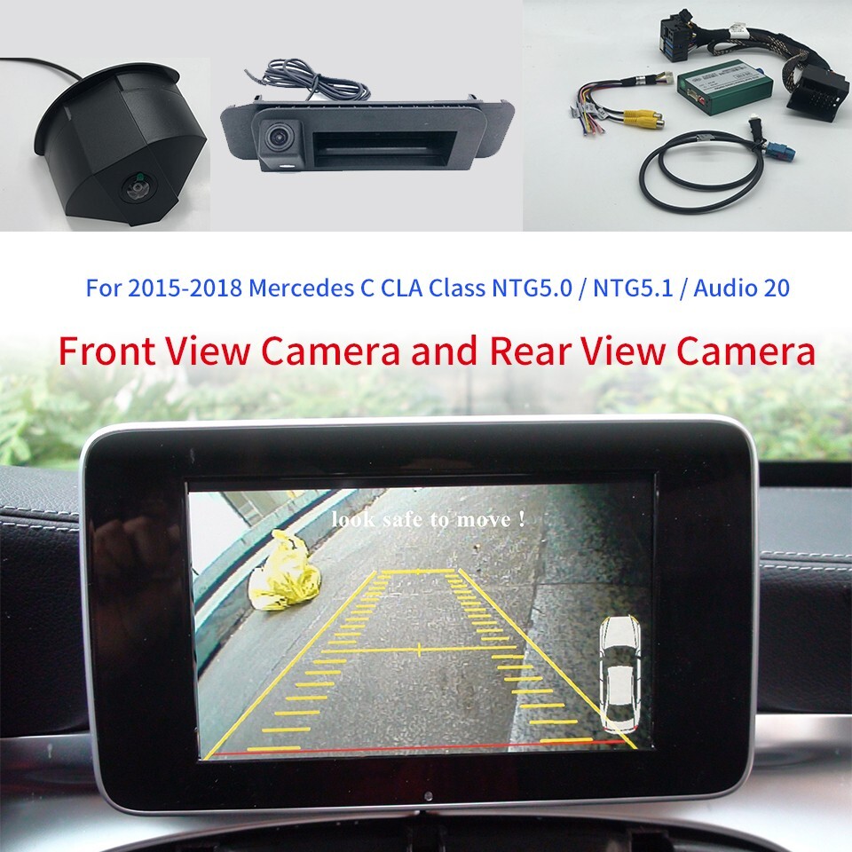 For 2018 Mercedes CLA 180 Front Rear View Camera Interface Kit Improved Solution