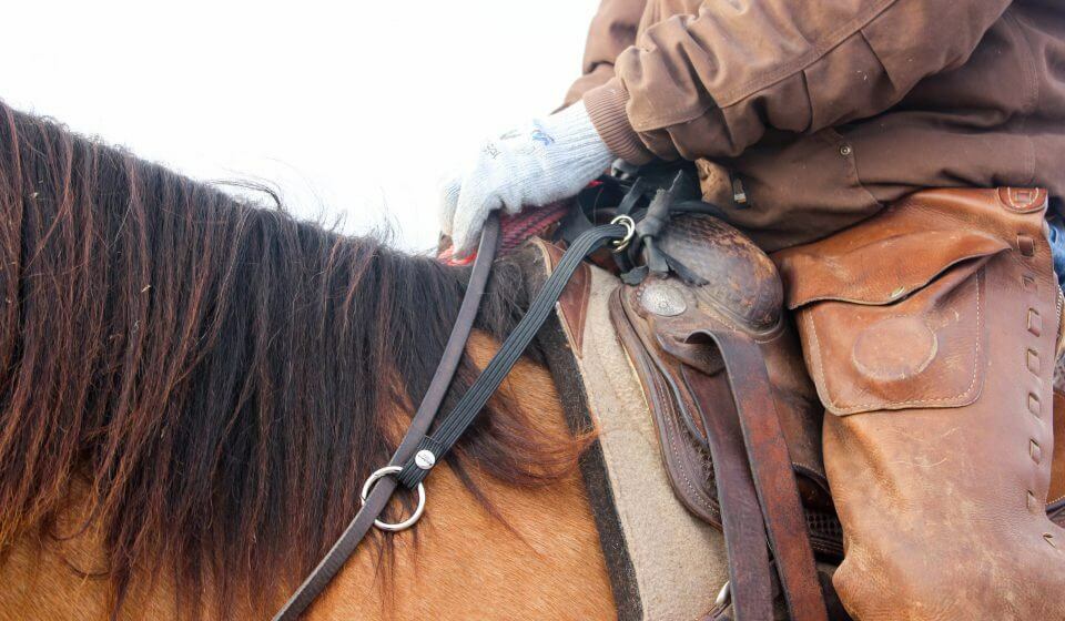 BOOMA Rein Safety Rein for Western Saddles - Trail, Endurance, Competition, Kids