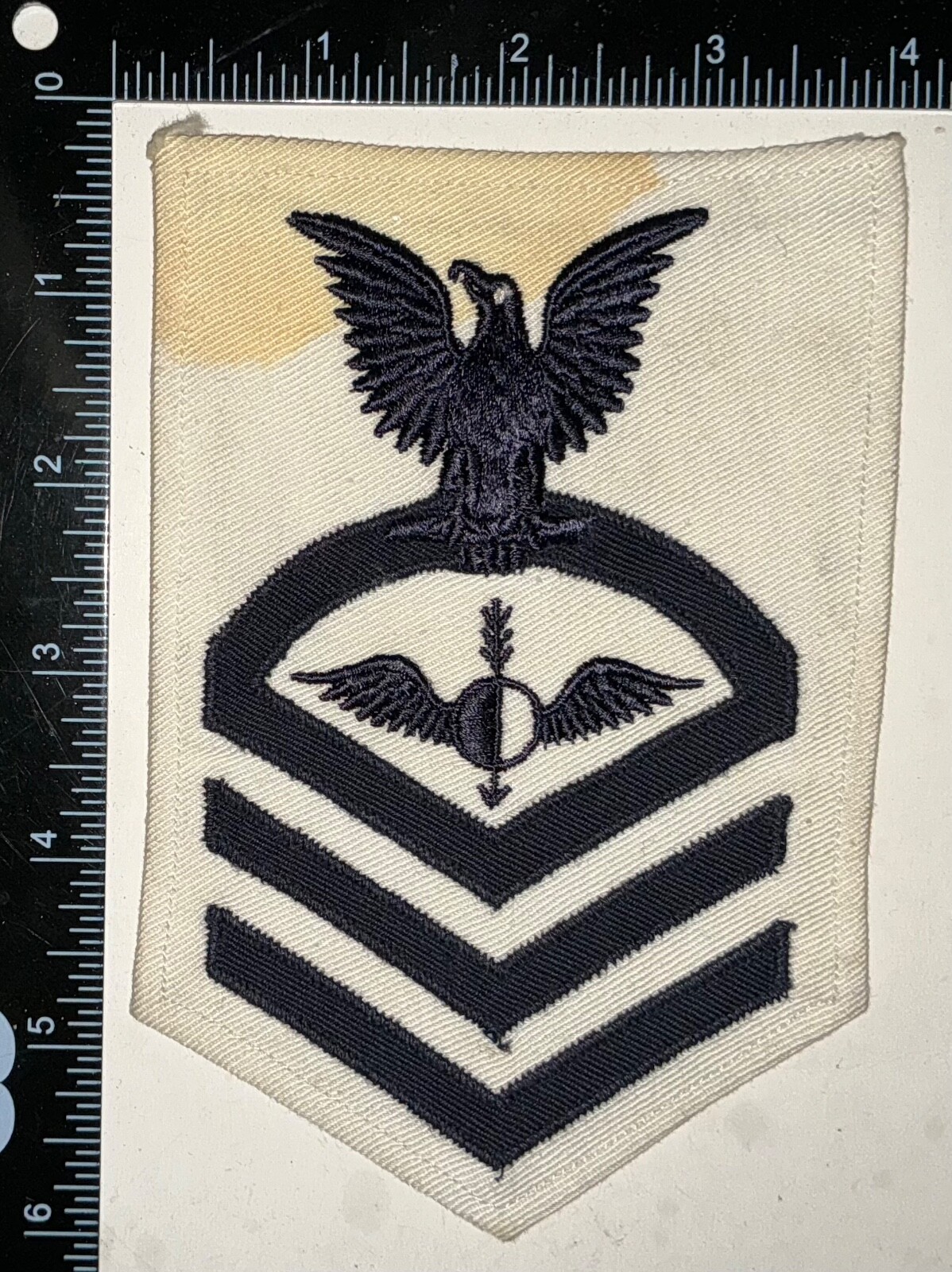 WWII 1944 DATE USN Navy Aerographer Chief Petty Officer CPO Rate Patch