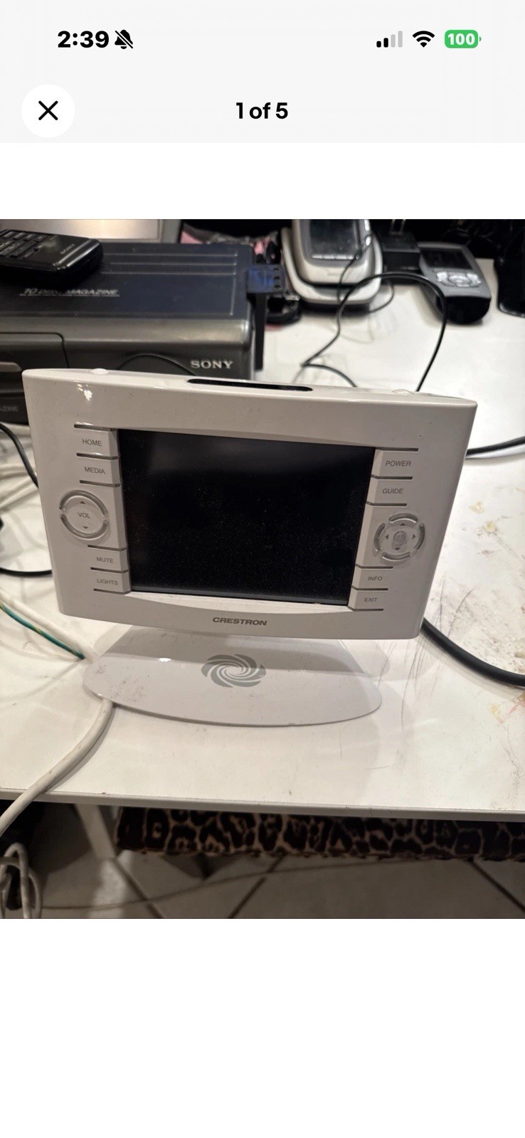 CRESTRON LOT!!! READ DESCRIPTION!!
