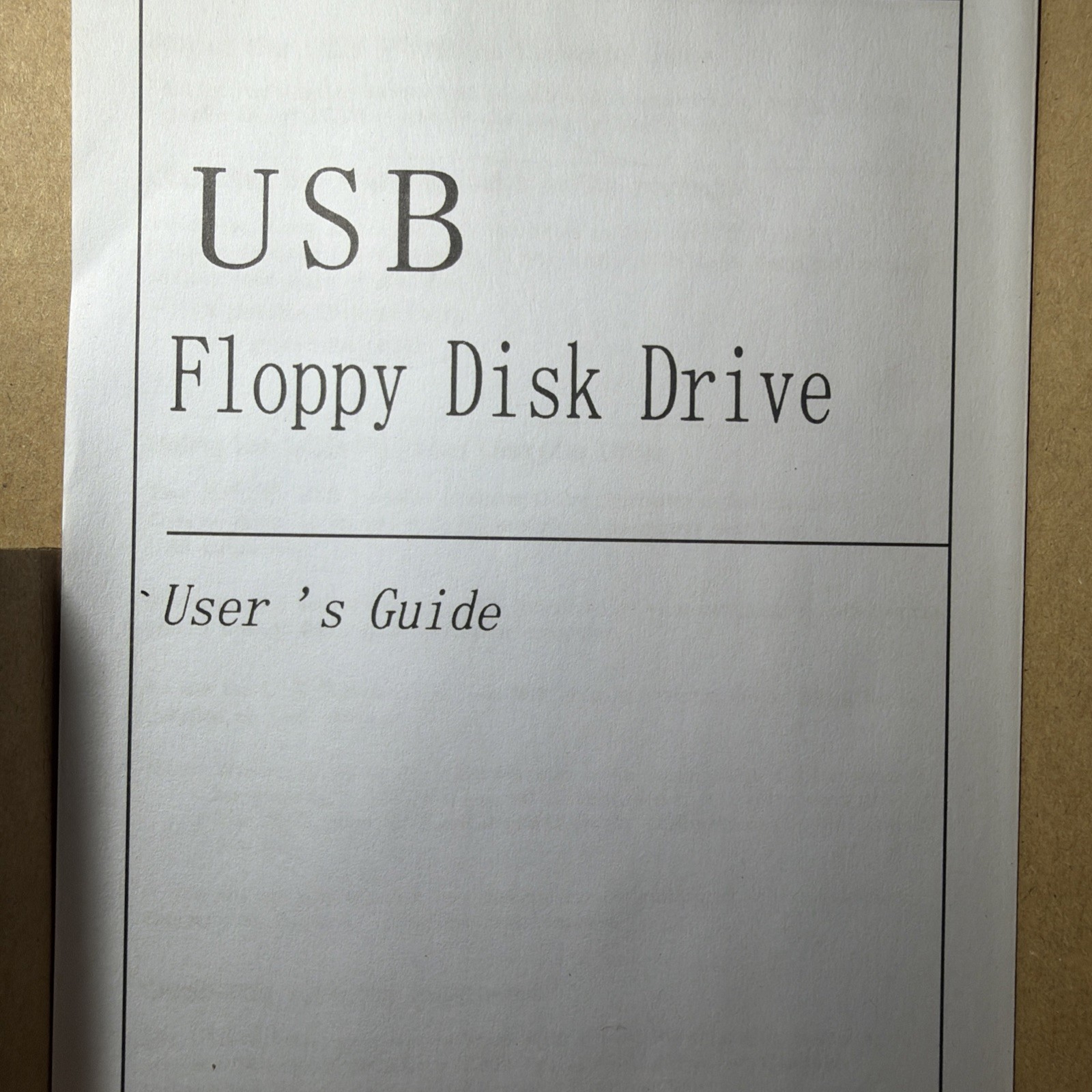USB Portable Diskette drive