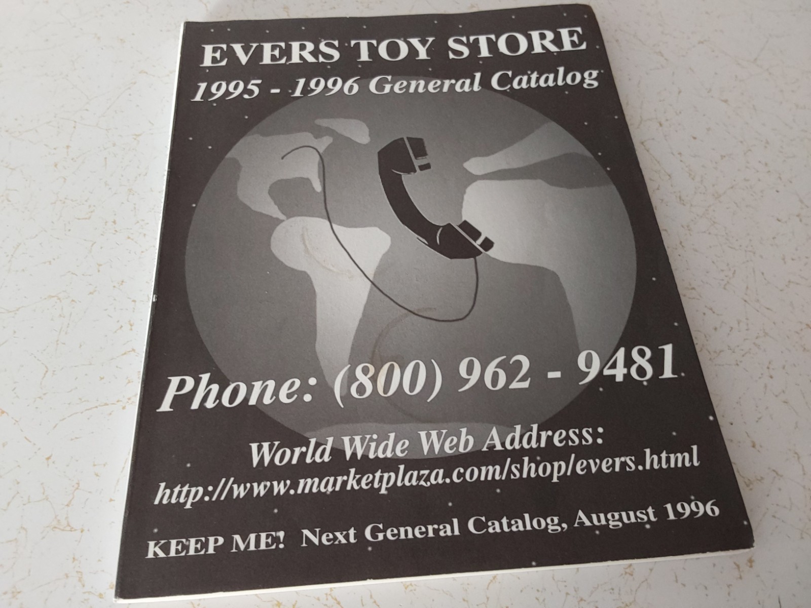 1996 EVERS TOY STORE CATALOG ILLUSTRATED