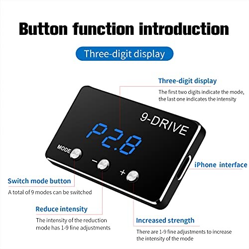 Throttle Response Controller 9 Drive Modes Smart Electronic Racing Accelerator