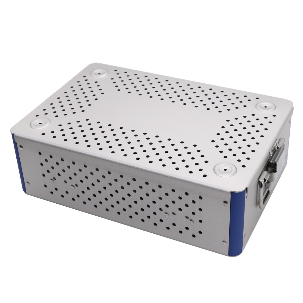 Surgical Instrument Sterilization Box Double-layer SterilizationTray300*200*90mm