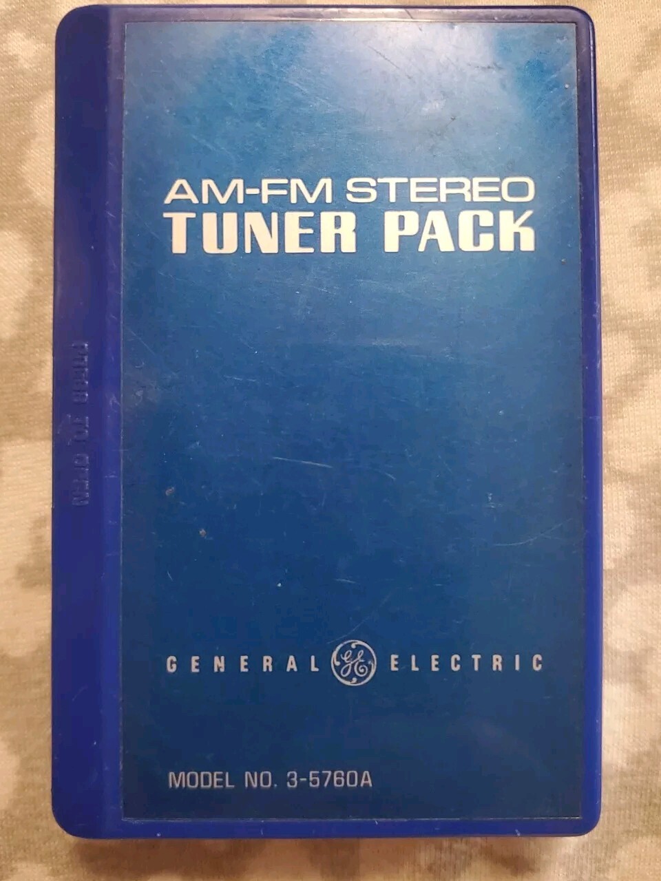 Vintage General Electric Am Fm Tuner