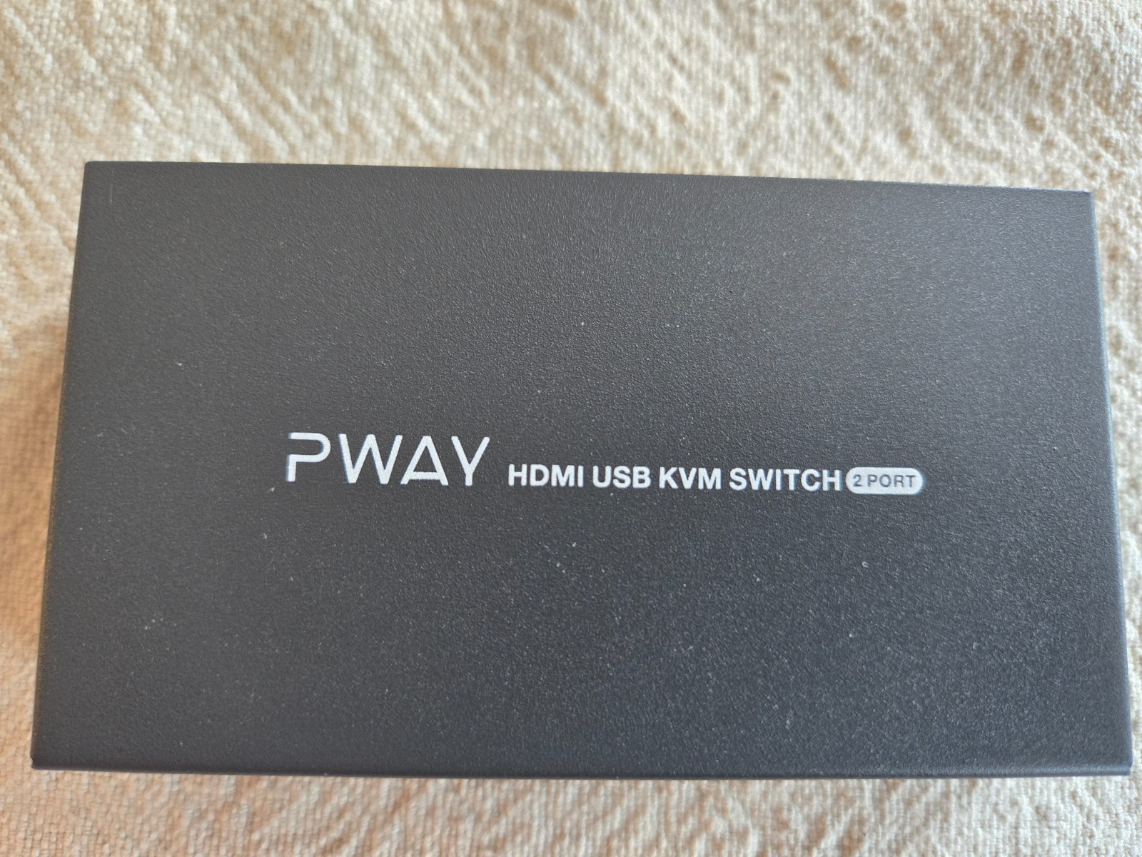 PWAY HDMI KVM S7206H Switch 2 in 1 out New in Box Free Shipping USA