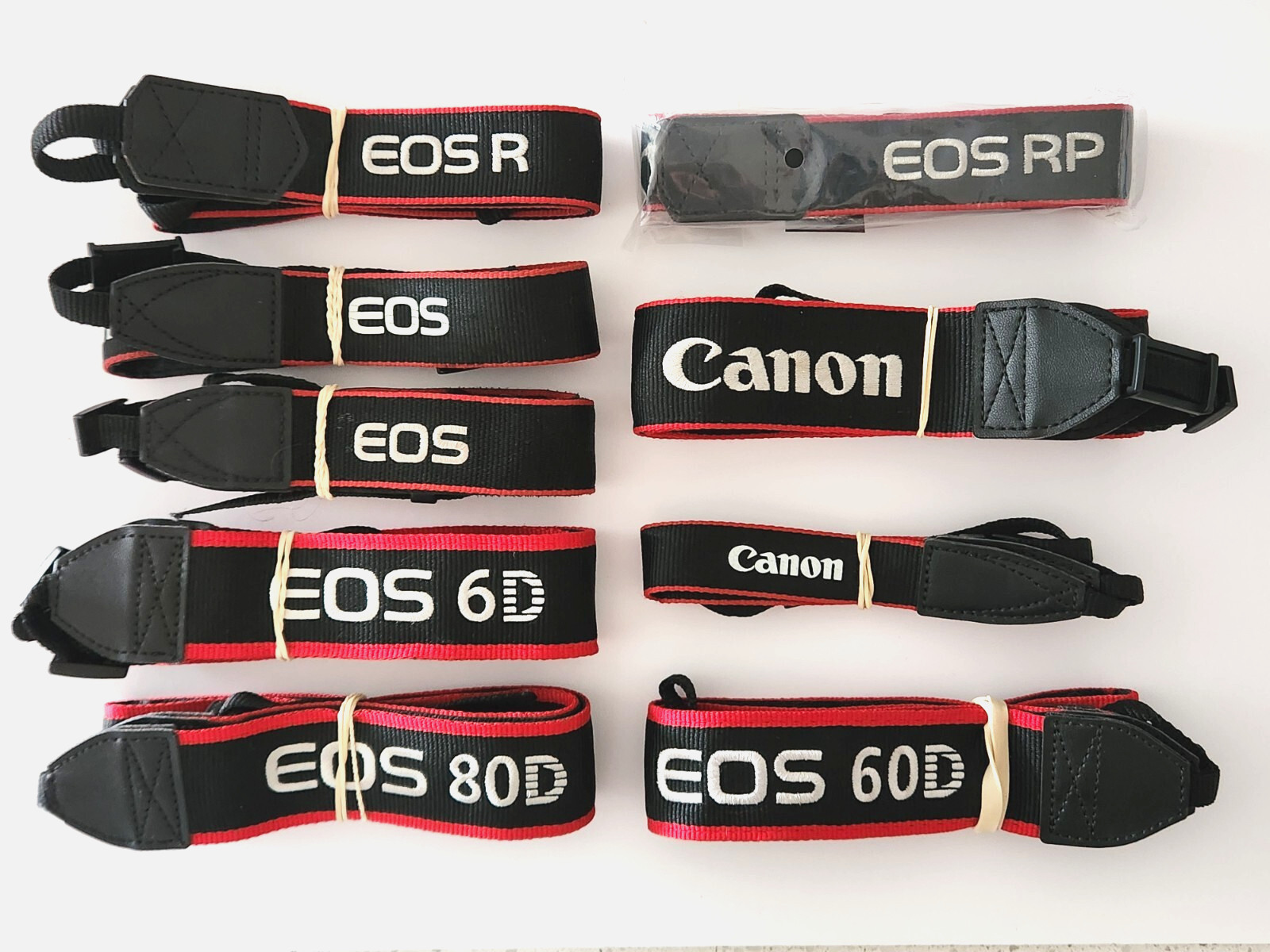 Canon EOS Genuine Camera Neck Straps - R/RP/R6/60D/80D/6D/SL1/SL2/SL3/Padded