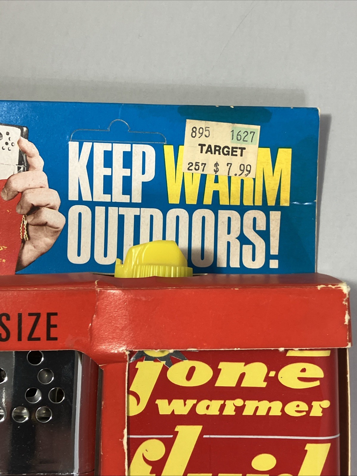 Vintage Jon-E Hand Warmer Cigarette Lighter Self Starting w/Pouch NIP NOS USA