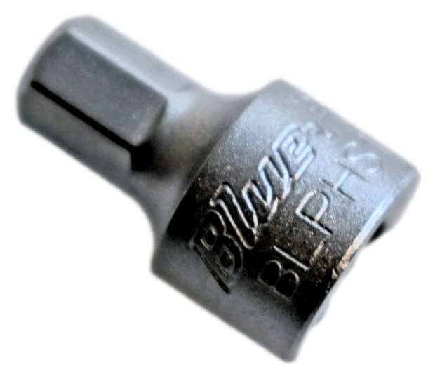 Blue Point Tools BLPHS1414 1/4" SAE Stubby Hex Bit Socket 1/4" Drive