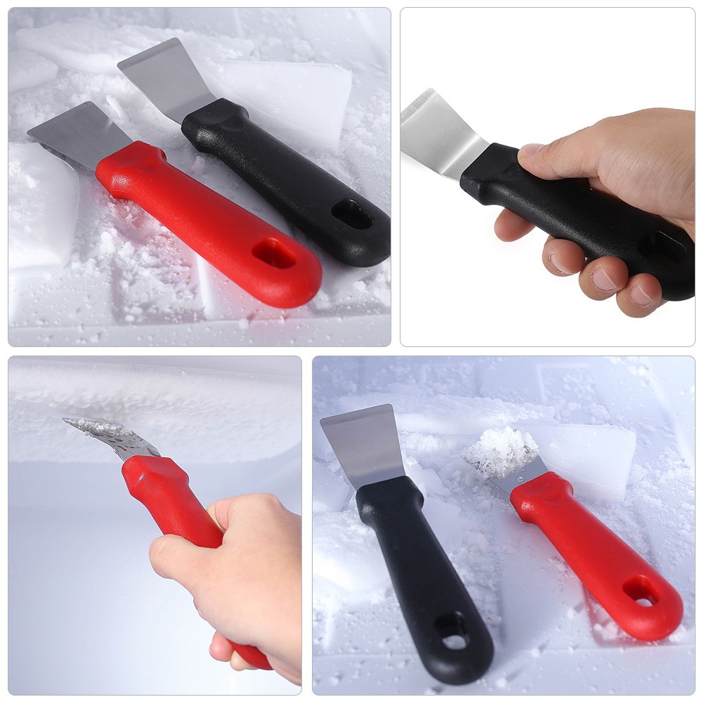 4 PCS Freezer Kitchen Cleaning Spatula Multifunctional Snow Removal Tool
