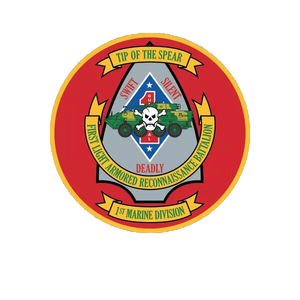 1st Light Armored Reconnaissance Battalion Military Sticker Decal