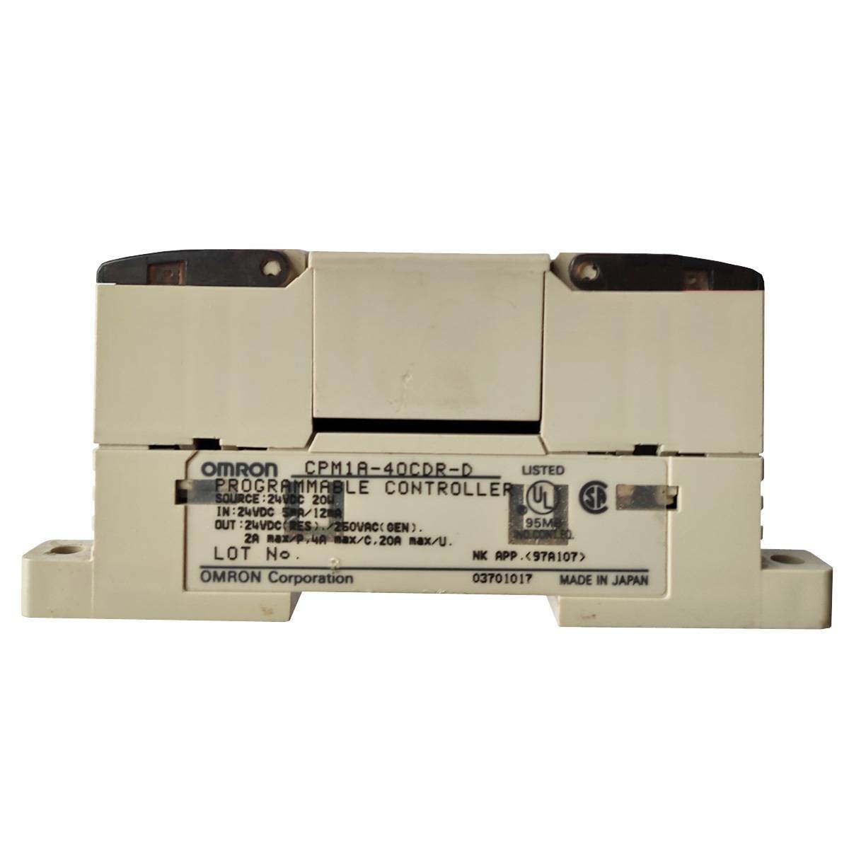 ONE Used Omron CPM1A-40CDR-D PLC