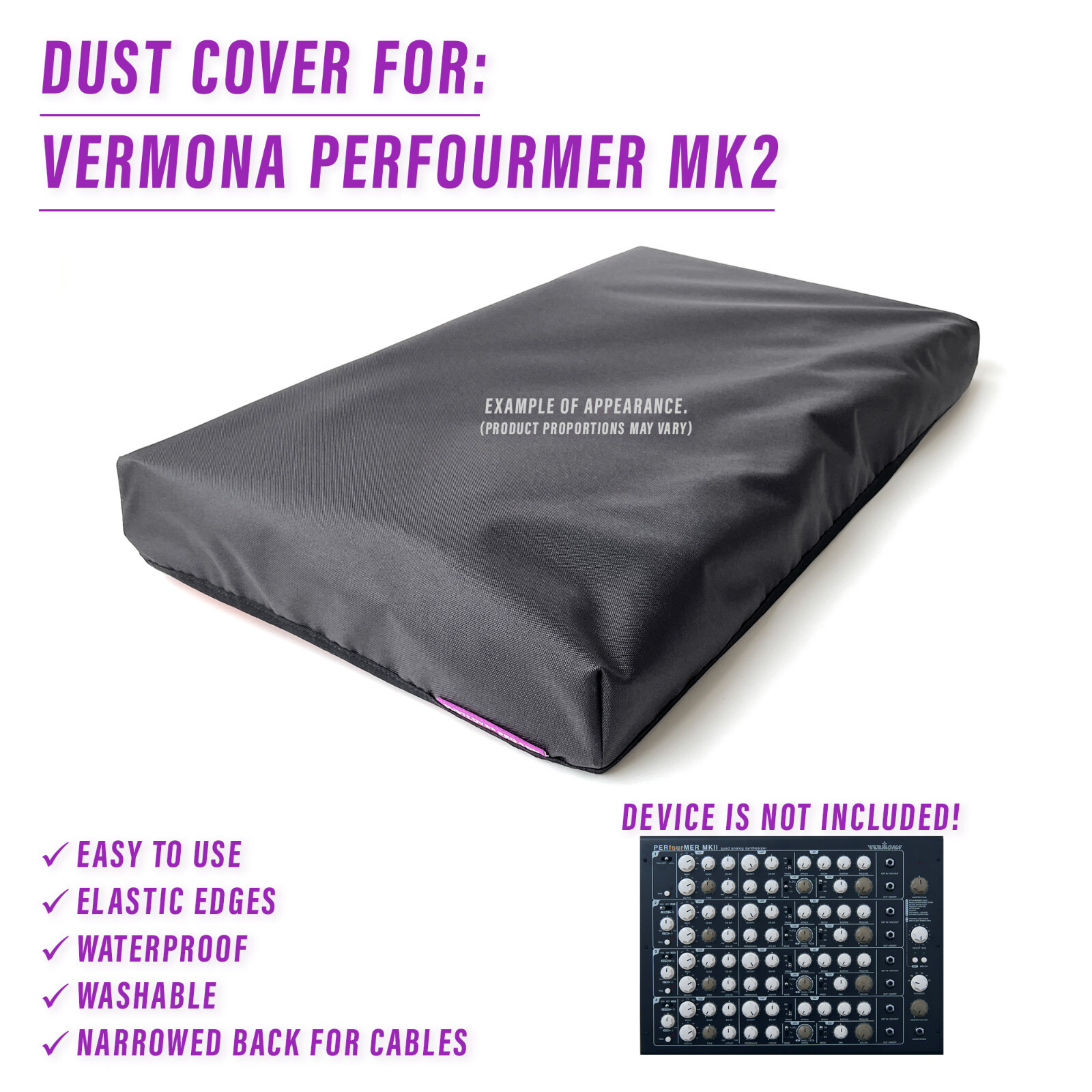 DUST COVER for VERMONA PERFOURMER MK2
