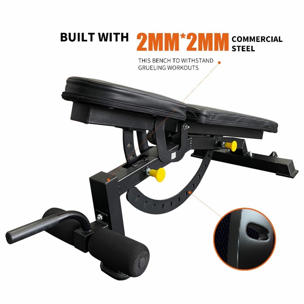 Power Cage, Multi-functional Power Cage with Adjustable Squat Rack Barbell Rack