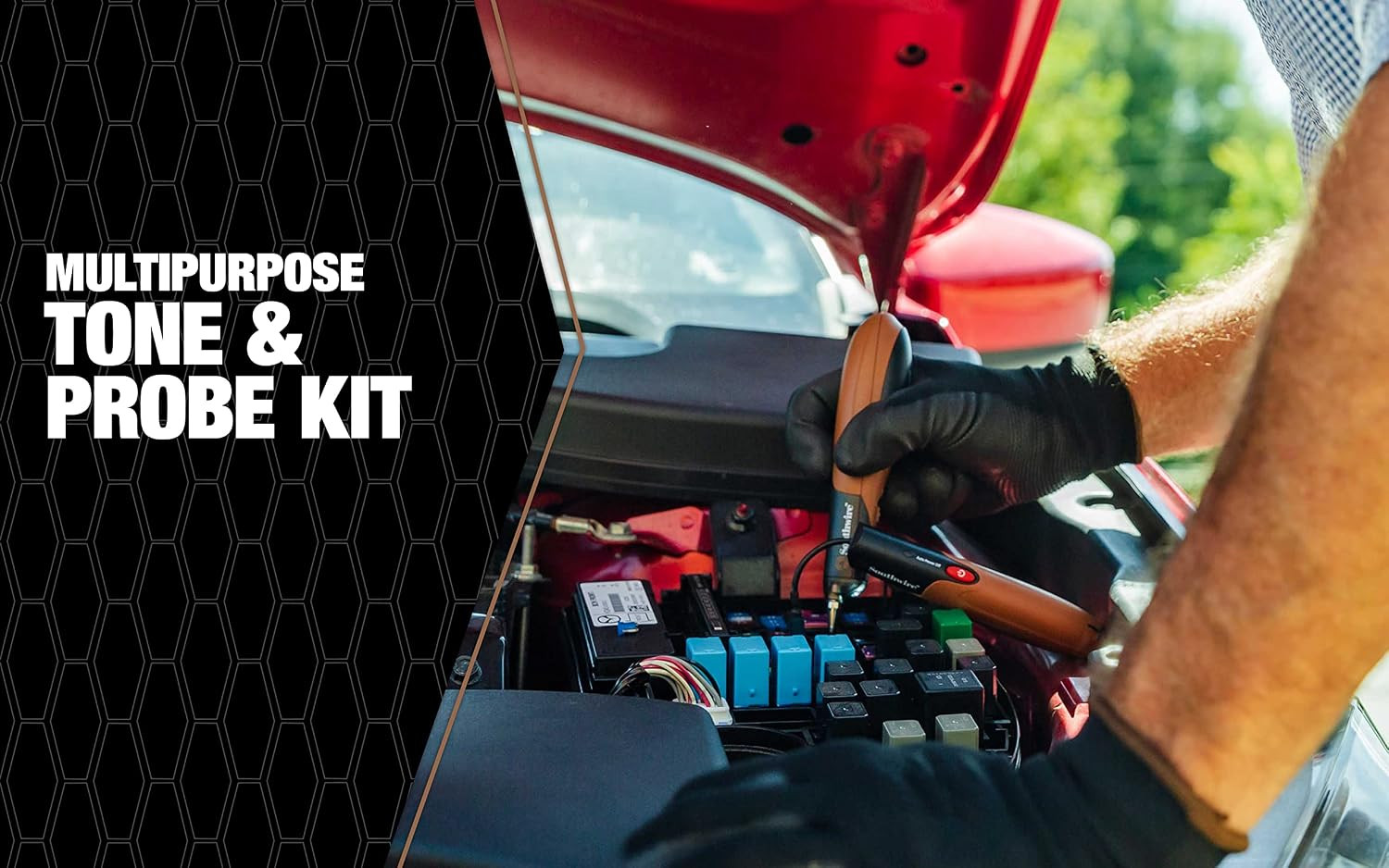 Contractor Tone Probe Kit - Quick Cable Tracing & Test Lead Storage