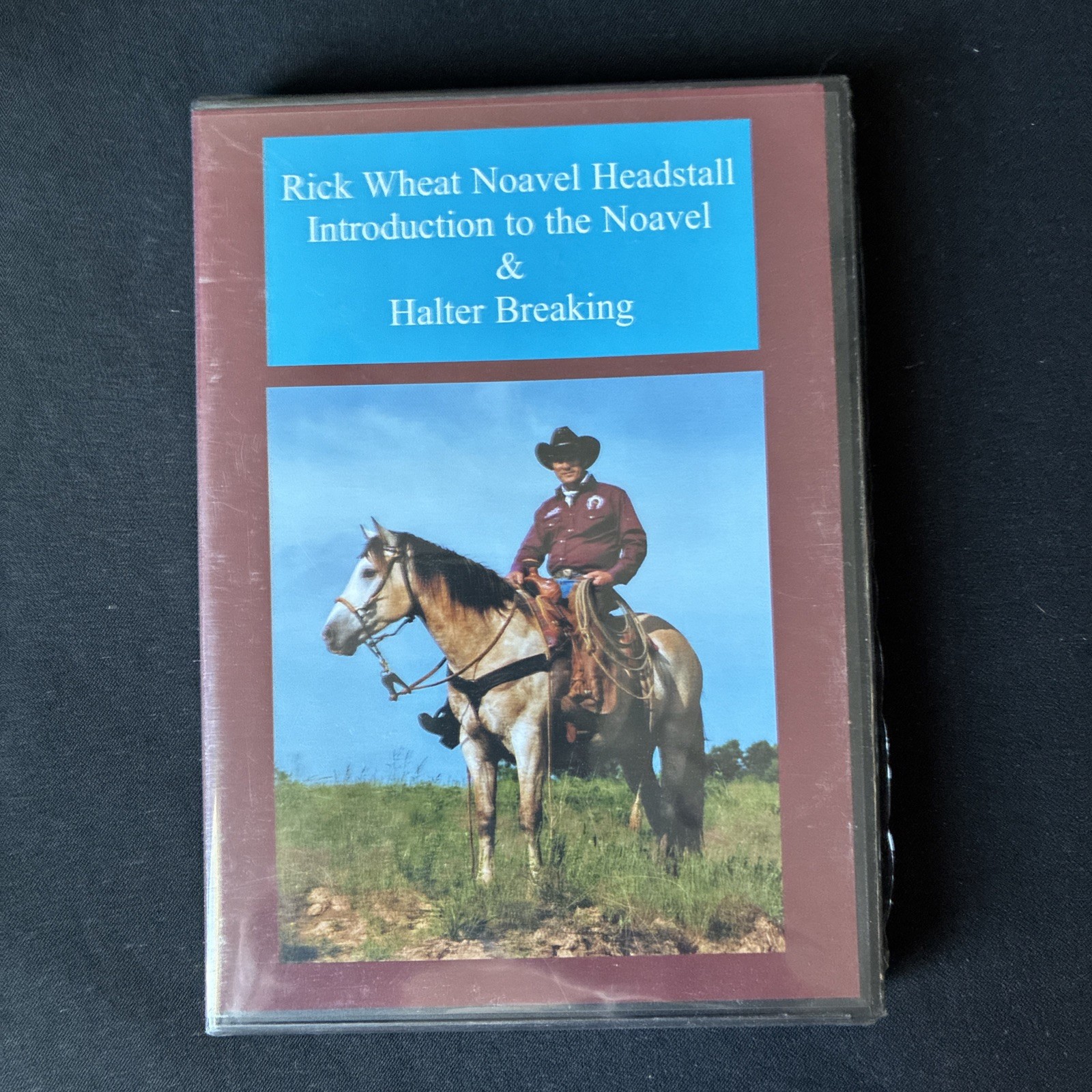 Rick Wheat Noavel Headstall Intro to Noavel & Halter Breaking Instructional DVD