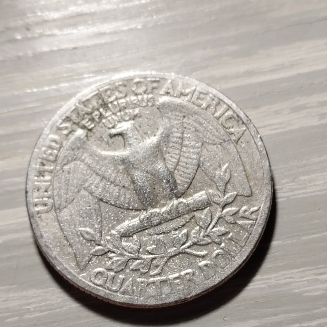1984 Rare Collector Quarter With Missing Letters And Improper Markings