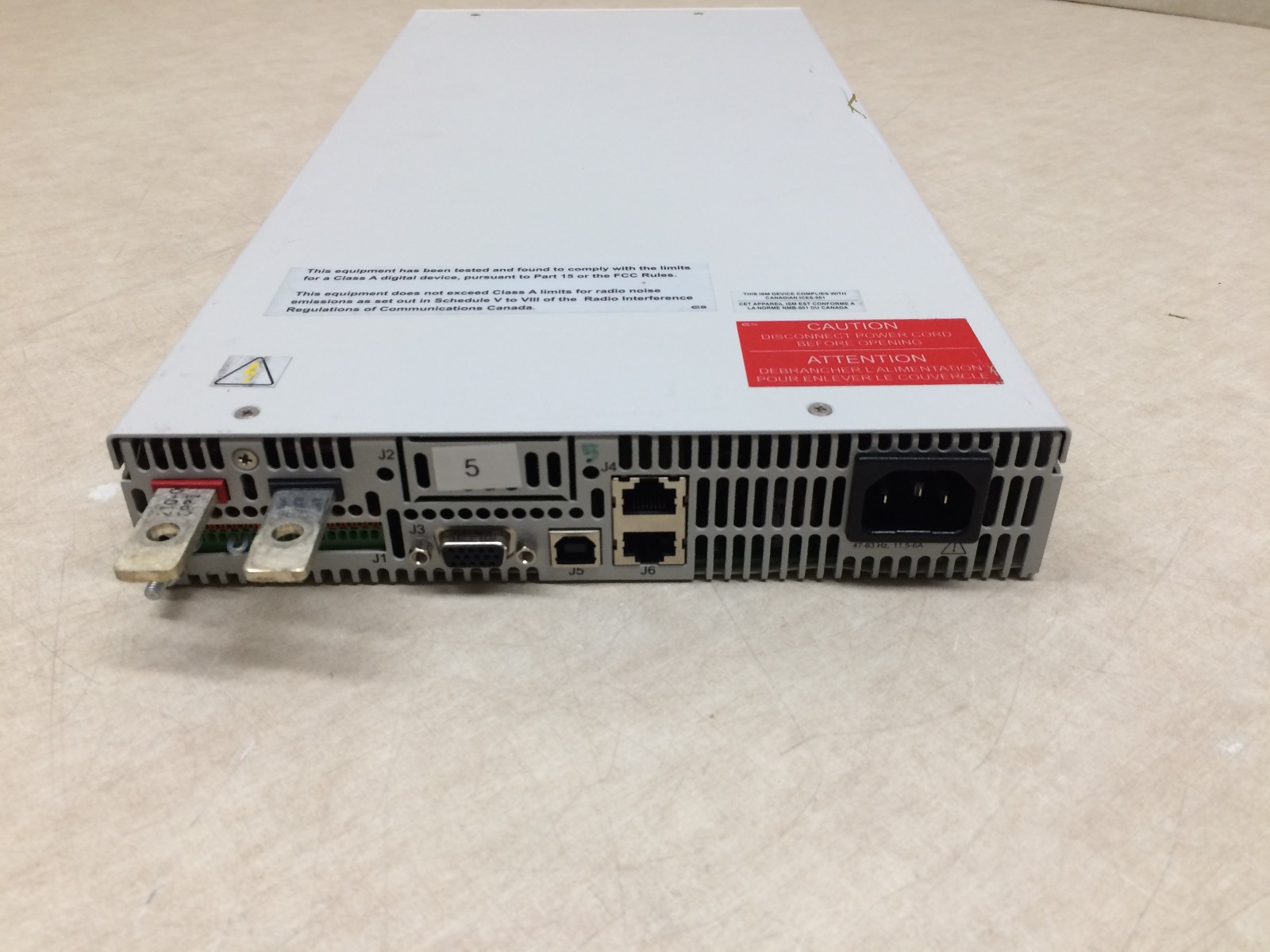 Sorensen XTR 40-21 40v 21A Variable Programmable DC Power Supply 840w