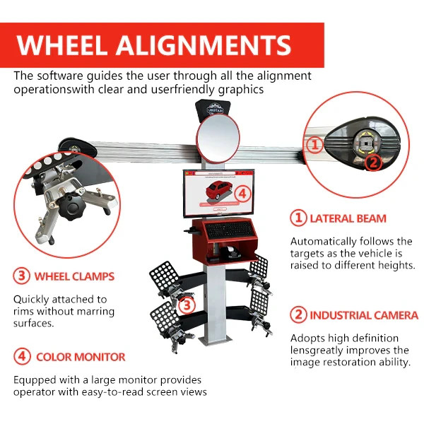 KATOOL Wheel Alignment Machine Fully Automatic 3D Wheel Aligner | KT-AV533