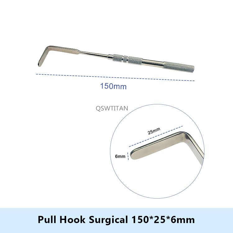 Pull Hook Surgical Hook Retractors Plastic surgical instruments 1pc
