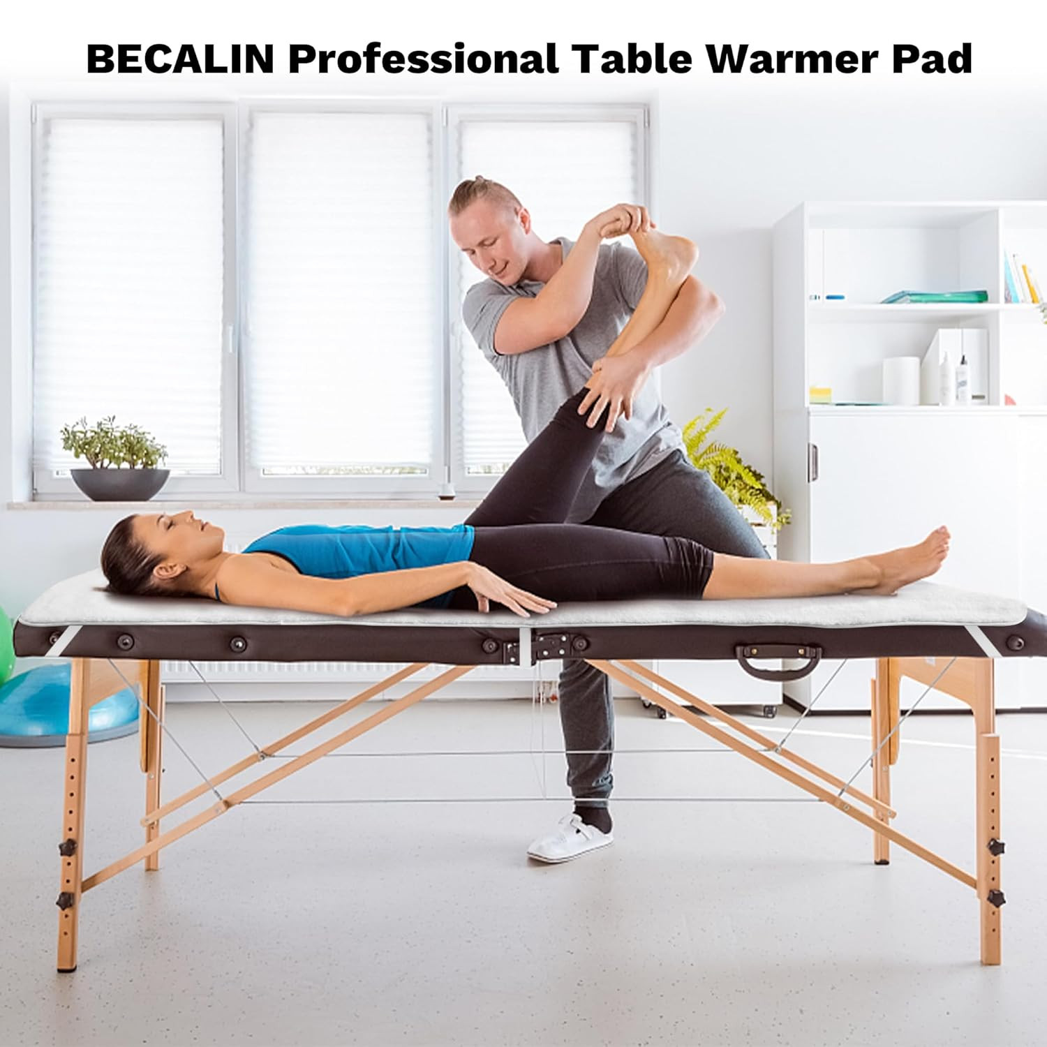 Massage Table Warmer Heating Pad Professional SPA Massage Bed Warmer with 8 Time