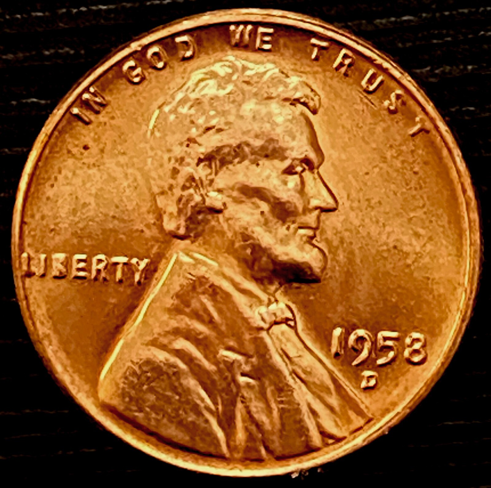 1958-D Lincoln Wheat Cent Choice - Brilliant Uncirculated - Combined Shipping #2