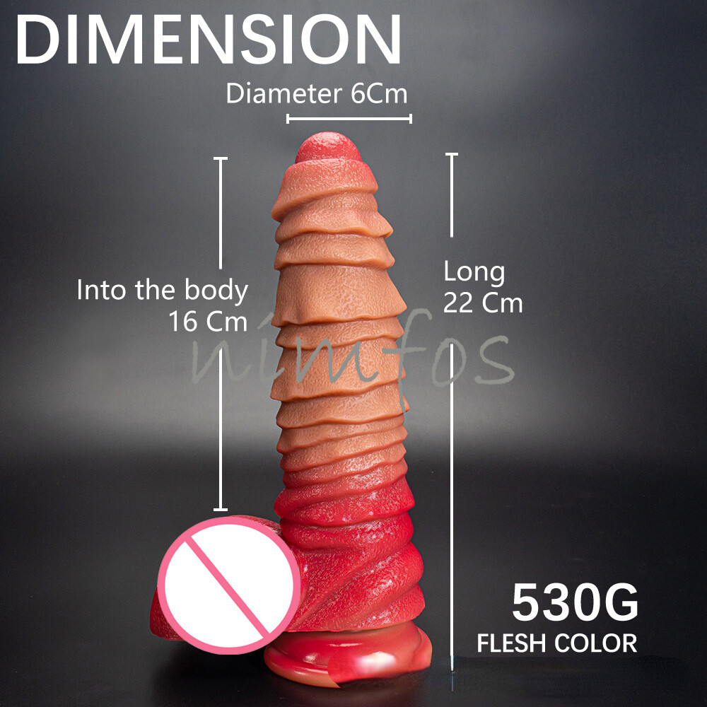 Super Soft Feeling Realistic Thick Dildo Penis Silicone Masturbators Suction Cup