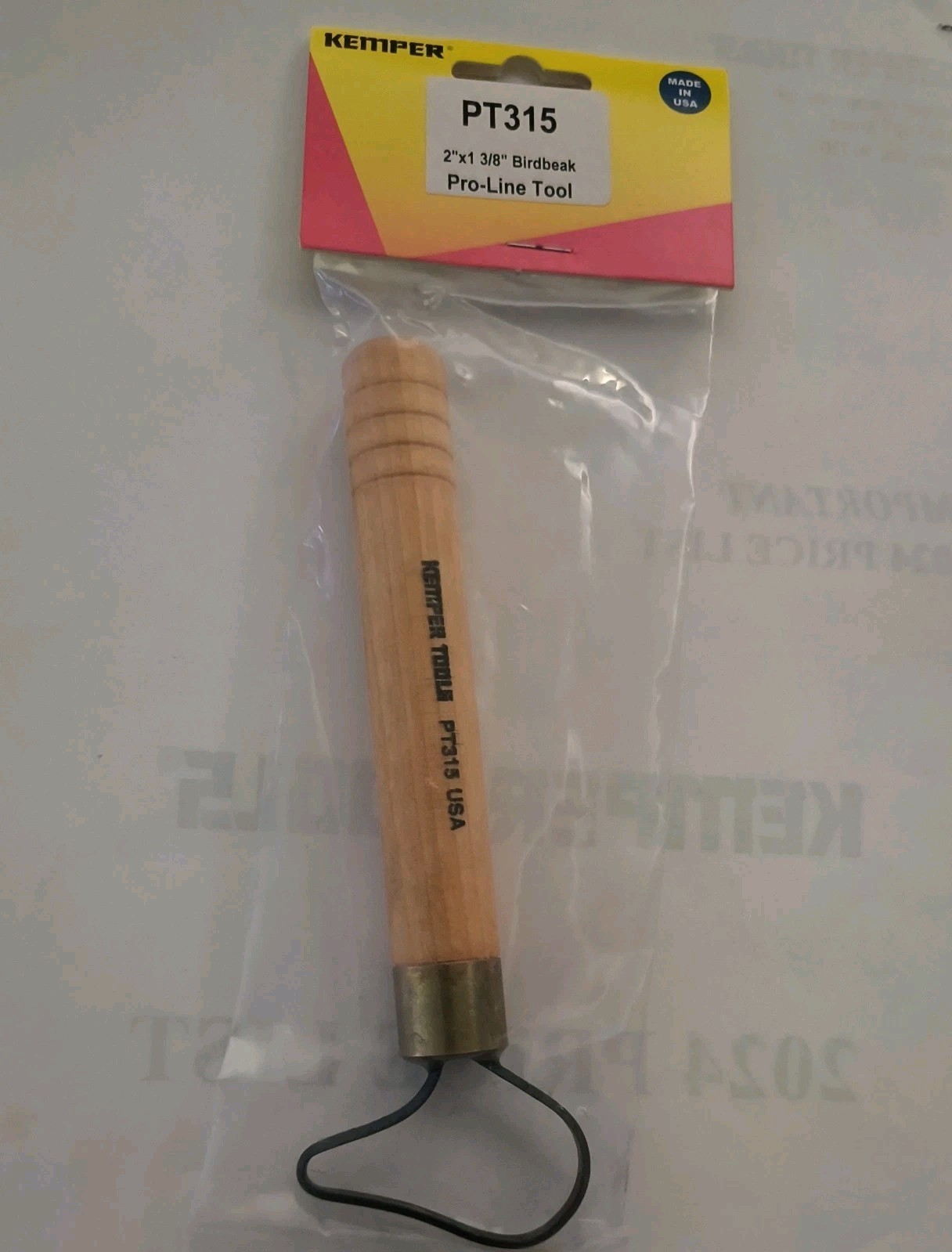 Kemper Tools PT325 1 1/8" Teardrop Pro Line Trimming Tool