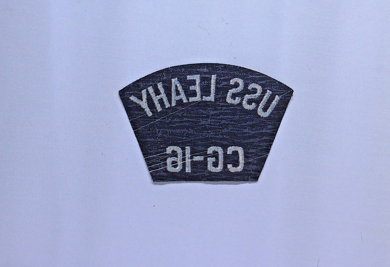 USS Leahy CG-16 US Navy Cruiser Patch Embroidered