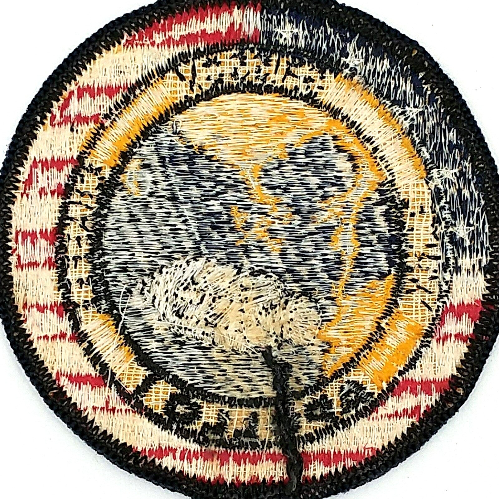 Vtg NASA USA Apollo 1 White Grissom Chaffe Patch