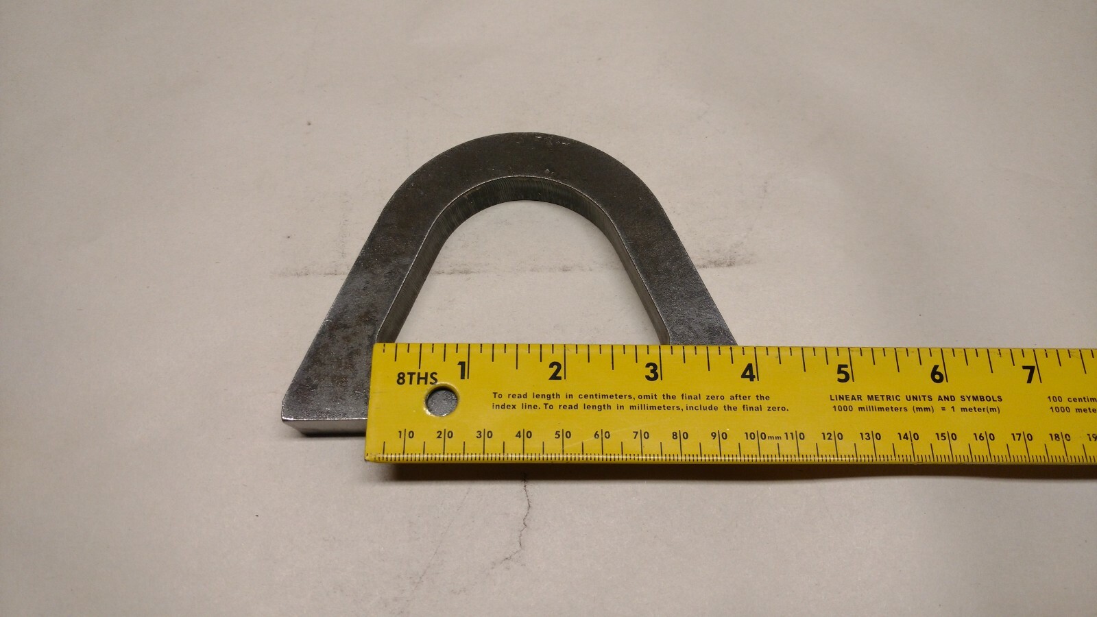 1/2" WELD ON LIFTING EYE - D-RING - SHACKLE MOUNT - TRAILER TIE DOWN - TOW STRAP