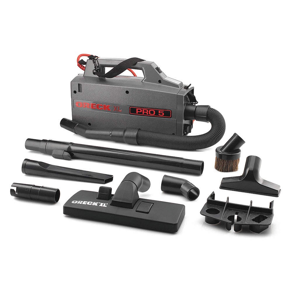 ORECK BB900-DGR Handheld Vacuum,Disposable Bag,64 cfm 4LB41