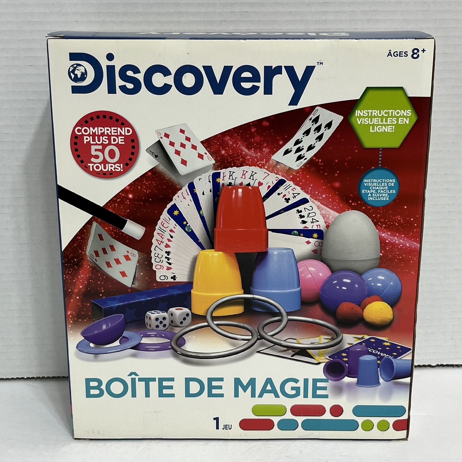 Discovery Boc Of Magic , Over 50 Tricks, New