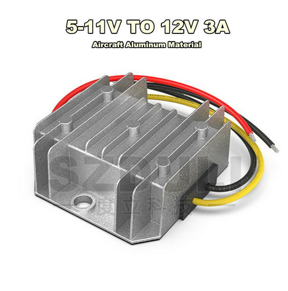 DC-DC Car 6V Step Up to 12V 3A 36W Boost Power Converter regulator Module