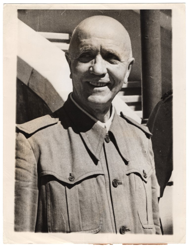 1943 Italian Marshal Pietro Badoglio After Surrender Original Press Photo