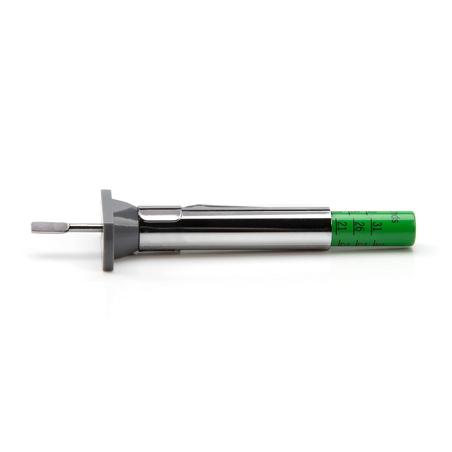 422112G Color Coded SAE Tread Depth Gauge with Grey Base