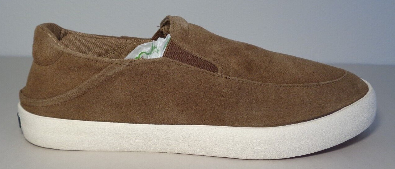 Staheekum Size 9.5 M FLIPSIDE Brown Suede Slip On Loafers New Men's Shoes